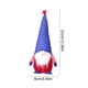 thumbnail image 3 of Muñeca anciana sin rostro de tela no tejida del Día de la Independencia | Decoración patriótica de 32 cm en rojo, azul y blanco | Adorno de gnomo para el 4 de julio | Regalo festivo para decorar la m, 3 of 5