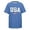 j-Blue1, variant on Men T-Shirts Casual Independence Day US National Flag 250 Years U.S.A. Short Sleeve Crew Neck T Shirt Male Patriotic Classic Fit Comfortable Breathable Tee Tops,XXXXXL