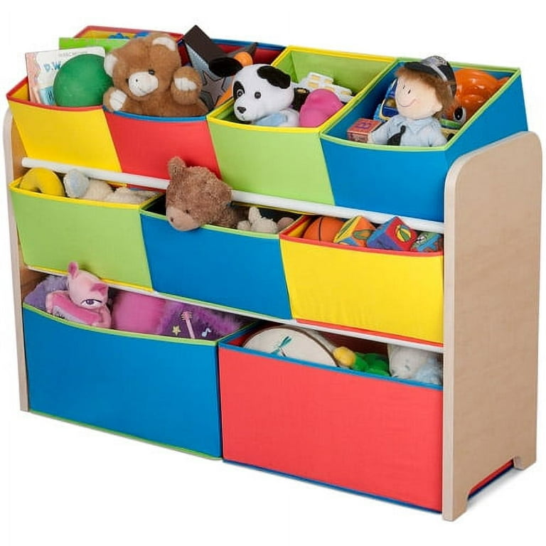 Deluxe Multi-Bin Toy Organizer with Storage Bins - Delta Children