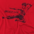 thumbnail image 4 of Bruce Lee  Adult Line Kick T-Shirt, 4 of 6