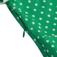 thumbnail image 5 of Xudanell Kids Notch Lapel 50s Dress for Girls Vintage Retro 1950s Polka Dot Dress for Girls 50's Audrey Hepburn Rockabilly Swing Dress (Green, M), 5 of 6