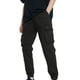 thumbnail image 5 of Puntoco Pantalones ajustados de longitud completa con bolsillos laterales y pies pequeños para hombre, 5 of 8