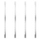 thumbnail image 1 of 6 piezas de espátula de silicona para mermelada, pala de madera pequeña, para cocina, espátula, parrilla, raspador seguro, 1 of 6