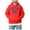 B32-Red, variant on Hessimy Boy'S Sweatshirt - 2 Pack Fleece Full Zip Up Basic Core Hooded Sweatshirt - Boy'S Athletic Comfort Hoodie Hoodie Half Zip Pullover (Black,8-9 Years)