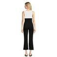 thumbnail image 3 of Time and Tru Women's Maternity Essential Knit Flare Pants, Sizes S-XXL, 3 of 6