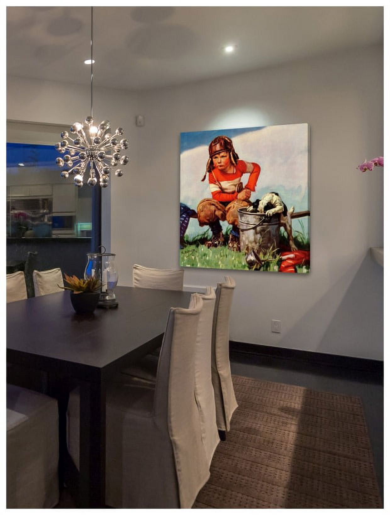Marmont Hill "Young Pilot" by Curtis Painting Print on Canvas