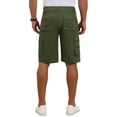 thumbnail image 3 of INSPIRE CHIC Men's Multi-Pockets Cotton Casual Camping Fishing Cargo Shorts 34 Olive Green, 3 of 6