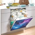 thumbnail image 2 of Yayeee Magnetic Dishwasher Cover for The Front Decoration Home Kitchen Machine Sticker Protector, Galaxy Pattern, 2 of 6