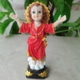 thumbnail image 4 of Religious Statue Figure Divinity Child Catholic Sculpture Resin Figurines Religion Gift for Home and Chapel Decoration, 4 of 7