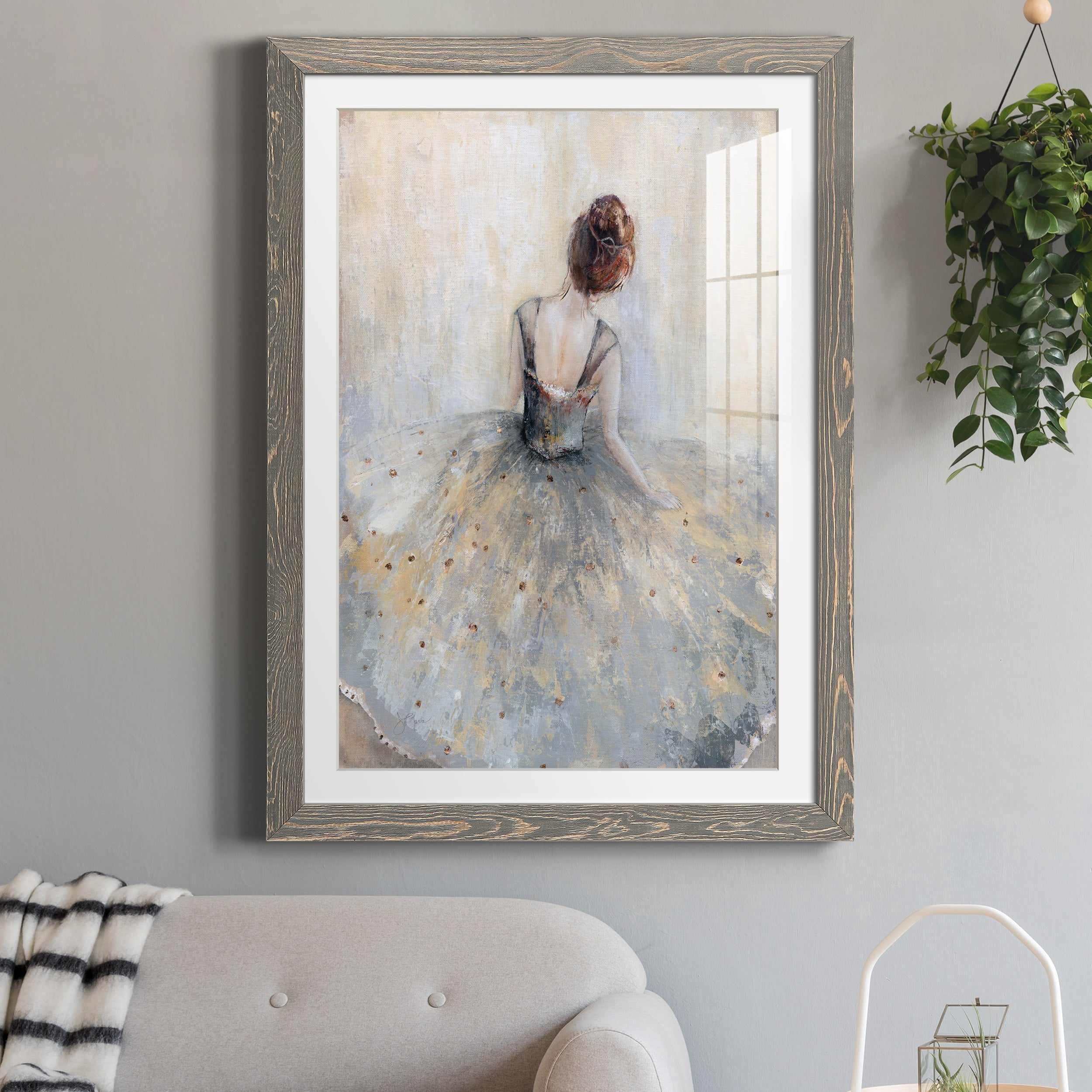 Beautiful Contemplation - Premium Framed Print - Distressed Barnwood Frame - Ready to Hang