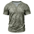 thumbnail image 3 of Blusas y camisas de manga corta con cuello en V Camisa casual de manga corta para hombre Camisa abotonada para hombre Camisa de manga corta Top/camiseta con cuello en V Tops para hombre, 3 of 5