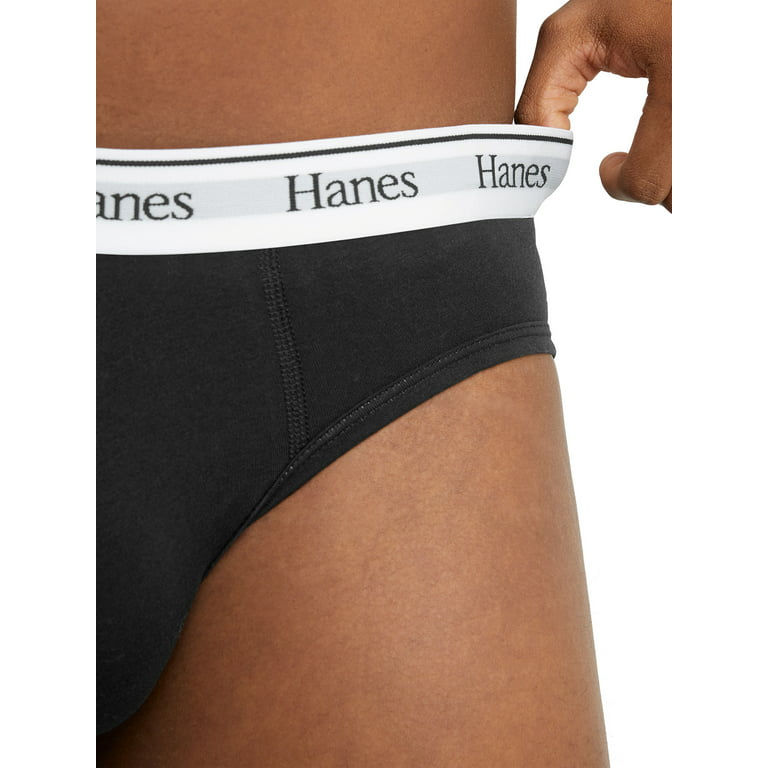 Hanes Originals Men's Stretch Cotton Brief Underwear, Moisture