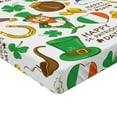 thumbnail image 2 of Ambesonne Celebration Fitted Sheet, Irish Party, Queen Size, Multicolor, 2 of 3