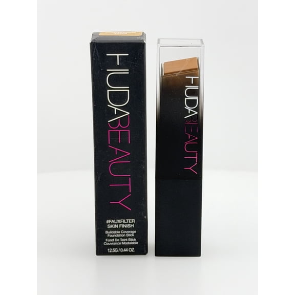 Huda Beauty #FauxFilter Skin Finish Buildable Coverage Foundation Stick, Cinnamon 440G, 0.44 oz