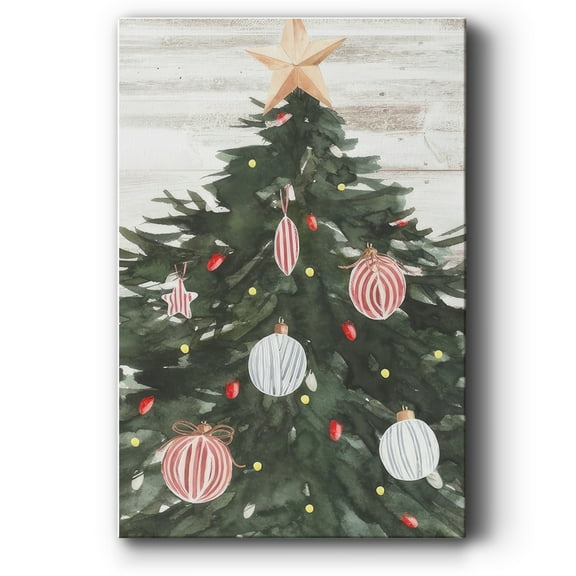 Winter Cardinal Collection B- Gallery Wrapped Canvas