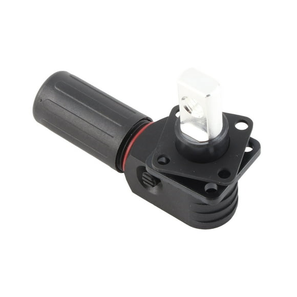 2Pcs Energy Battery Storage Connector Fireproof Waterproof Right Angle M8 200A 1 Core Post Plug Accessory For Vehicle