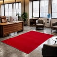 thumbnail image 5 of Koeckritz Rugs Valdosta Indoor/Outdoor Red Solid Area Rug, 4' x 18', 5 of 8