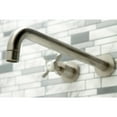 thumbnail image 3 of Kingston Brass KS8048BEX Essex Two-Handle Wall Mount Roman Tub Faucet, Brushed Nickel, 3 of 7