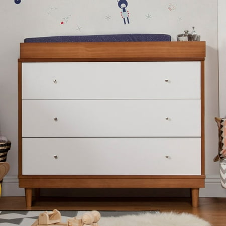 Babyletto Skip Changer Dresser Chestnut White Walmart Com