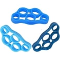 thumbnail image 1 of Refuerzo de agarre para la mano, 3 piezas de refuerzo de dedos de silicona, ejercitador de dedos, bandas de resistencia para antebrazo, ejercicios de fuerza para rehabilitación, reducción del dolor., 1 of 5