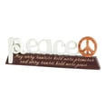 thumbnail image 2 of Dicksons WORDFIG-25 7.5 in. Figurine Peace May Every Sunrise Resin, 2 of 2