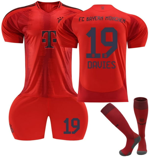 2425 Bayern Munich Home Jersey Adult Children'S Football Uniform Suit Muller Uniform No. 9 Kane Copy Player Name Jersey