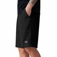 thumbnail image 6 of Men's Biker Shorts Casual Solid Color Drawstring Wide Leg Spandex Elastic Waist Gym Shorts with Pockets Black S-3XL, 6 of 9
