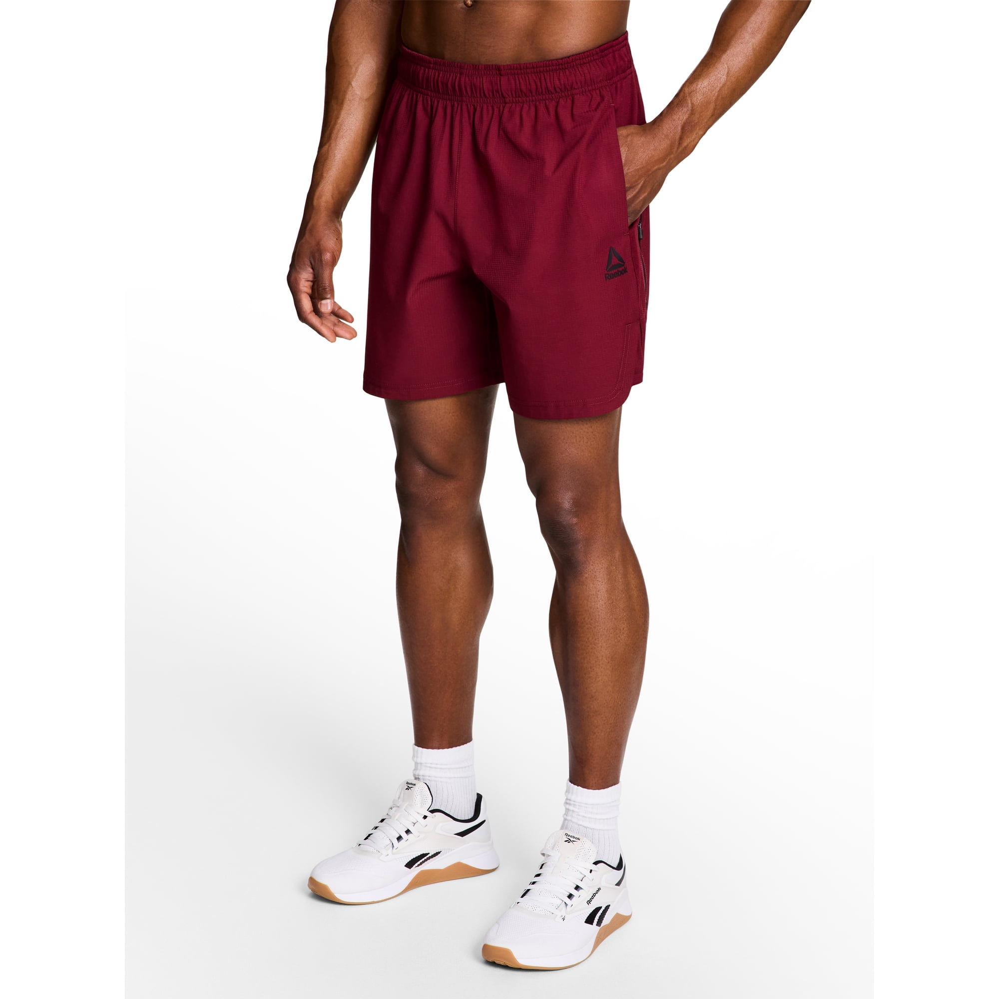 Reebok Men's and Big Men's Woven Shorts, 5" & 7" Inseams, Sizes XS-5XL