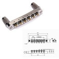 thumbnail image 2 of FESTFENDS Guitar Roller for Style Electric Guitar Replacement Parts Silver 1Set, 2 of 6