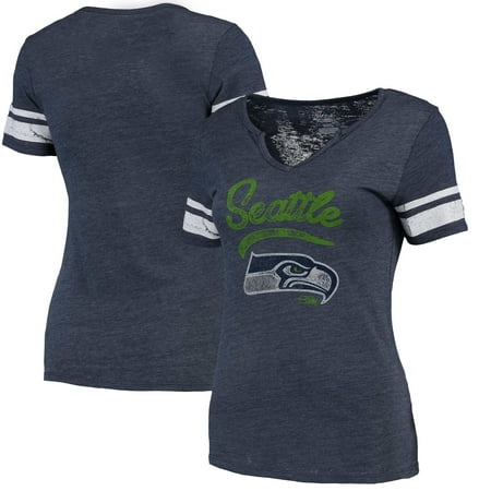 Seattle Seahawks Majestic Women's Plus Size Game Tradition T-Shirt -  College