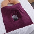 thumbnail image 3 of de sábanas para de con orificio para respirar en Violeta Zulema Sábana para cama de masaje, 3 of 8