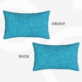 thumbnail image 4 of Kdxio Cotton Pillow Cases 16"X24" Pillowcases,Soft And Breathable Bedroom Pillow Cases-Blue Glitter, 4 of 8