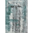 thumbnail image 2 of Addison Rugs Mayfield Premium Machine Washable Transitional Abstract Teal Rectangle Rug, 10' x 14', 2 of 7