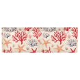 thumbnail image 6 of Yayeee Kitchen Valance Rod Pocket 54" x 18" Living Room Window Curtain, Retro Starfish, 6 of 6