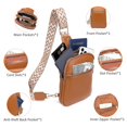 thumbnail image 4 of Bolso bandolera DIOMO Antirrobo pequeño para mujer de piel vegana, 4 of 6