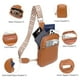 thumbnail image 4 of Bolso bandolera DIOMO Antirrobo pequeño para mujer de piel vegana, 4 of 6