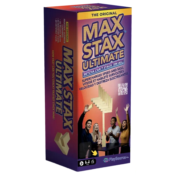 MaxStax® Ultimate Game Fast-Paced Stacking Challenge