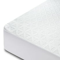 Twin XL Size 100% Waterproof Mattress Protector, Cooling Mattress Cover Fitted 8"-21" Deep Pocket, 3D Air Smooth Soft Breathable Bed Mattress Pad Cover Noiseless Washable (White)