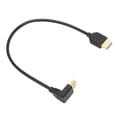 thumbnail image 3 of Cable de interfaz multimedia HD de 90 grados hacia abajo Cable de interfaz multimedia HD 8K HD flexible chapado en oro de 48 Gbps para computadoras portátiles, 3 of 8