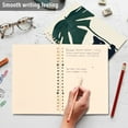 thumbnail image 4 of FORMRS 1-Subject Spiral Notebook 8" x 5" College Ruled 60 Refillable Sheet A5 Hard Cover, Black Cat Plants, 4 of 7