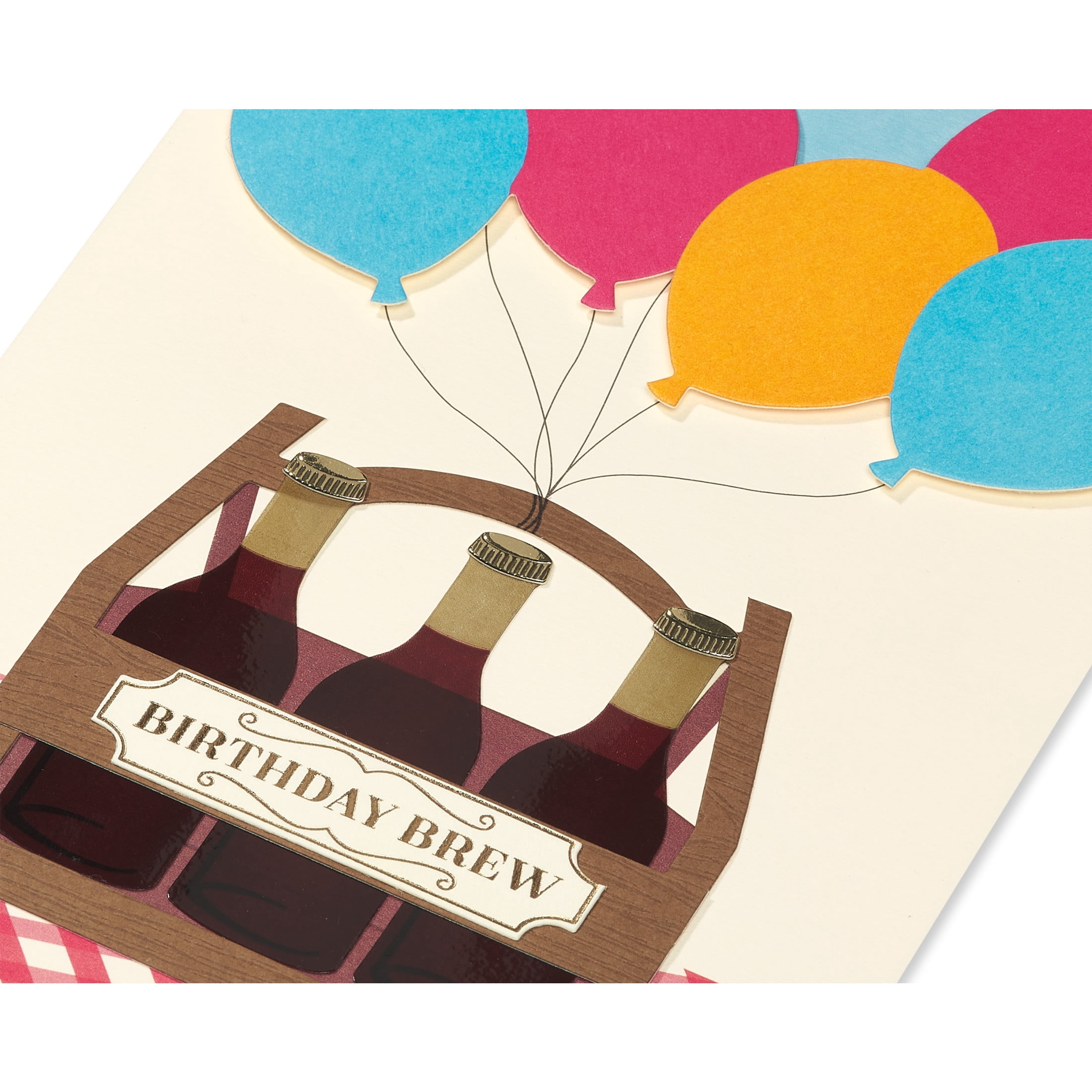 Papersong Premium Birthday Card (Birthday Brew)