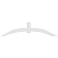 thumbnail image 4 of 96"W x 24"H x 6"D x 6"F, 6/12 Pitch, Archdale Architectural Grade PVC Gable Bracket, 4 of 8