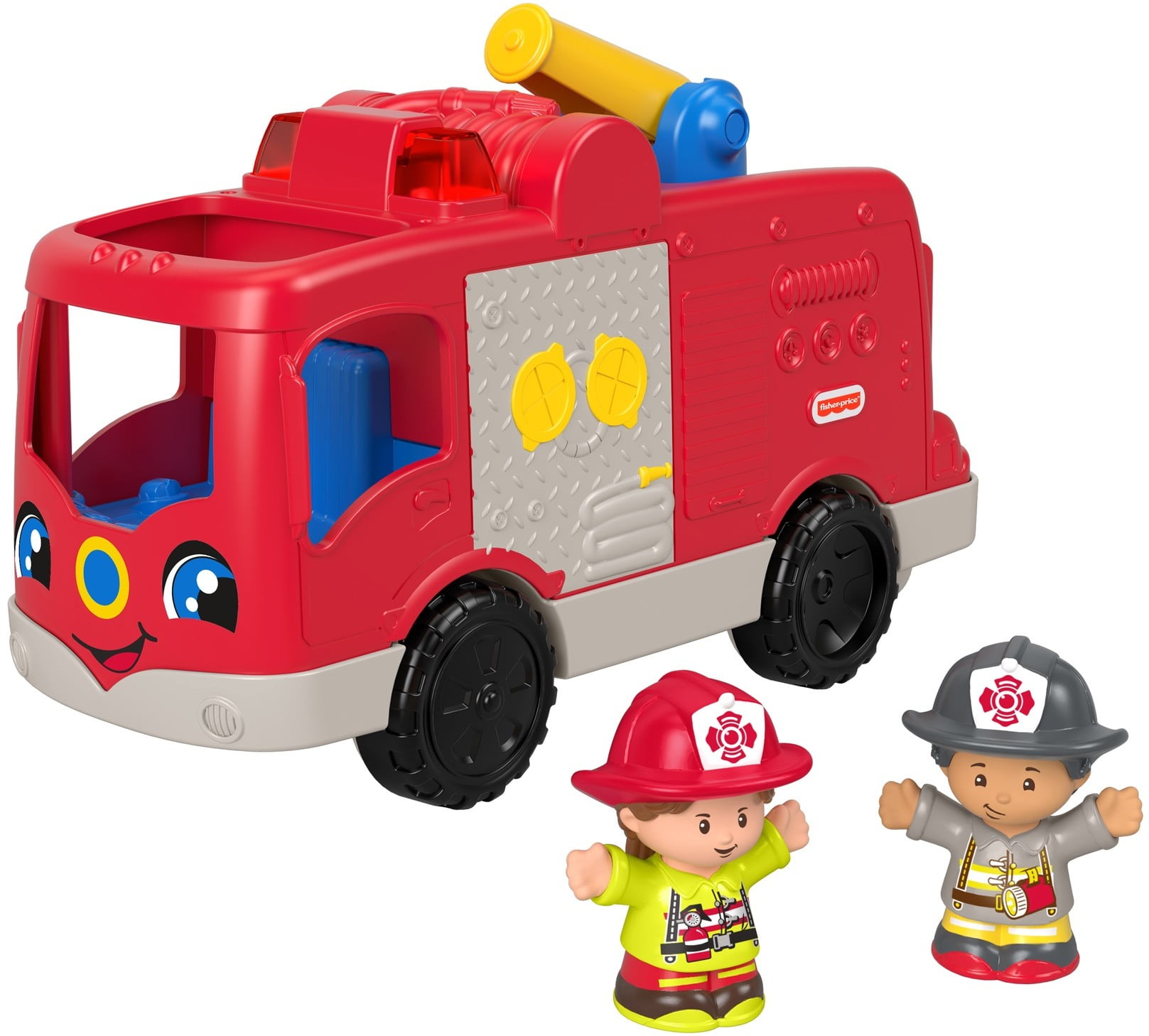 Fisher-Price FPV29 Helping Others Fire Truck Toy With Sounds and Figure 