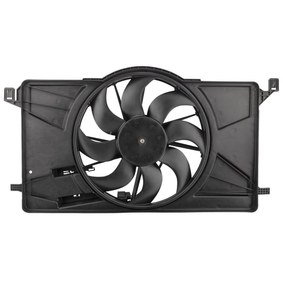 BOXI BV6Z-8C607-K 622800 Radiator Cooling Fan Assembly Without Control Module for Ford Focus  2012-2018 2.0L l4/ Replaces RF276 FO3115189