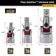 thumbnail image 2 of Juego de enchufes Titan 85505, junta universal Auto Flex de 3 piezas, 2 of 4