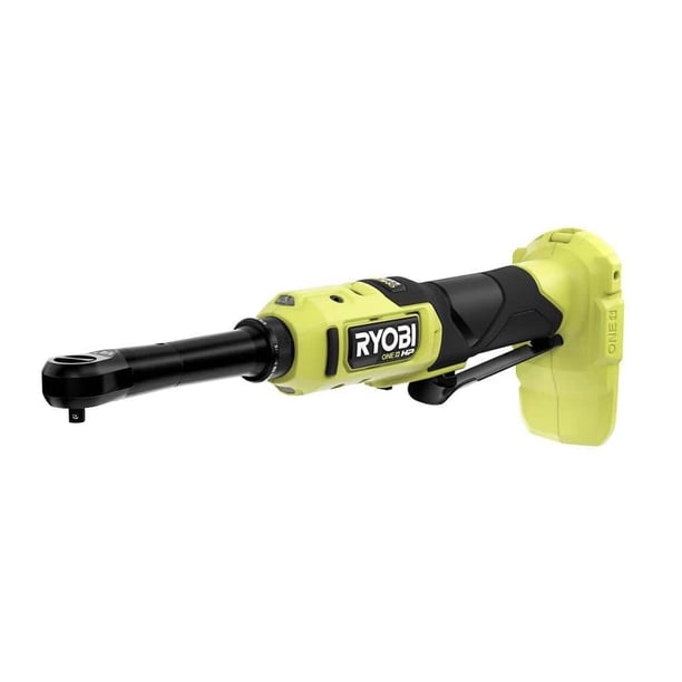 Ratchet Ryobi ONE+ HP, 18 V, inalámbrico, sin escobillas, 1/4 pulgadas