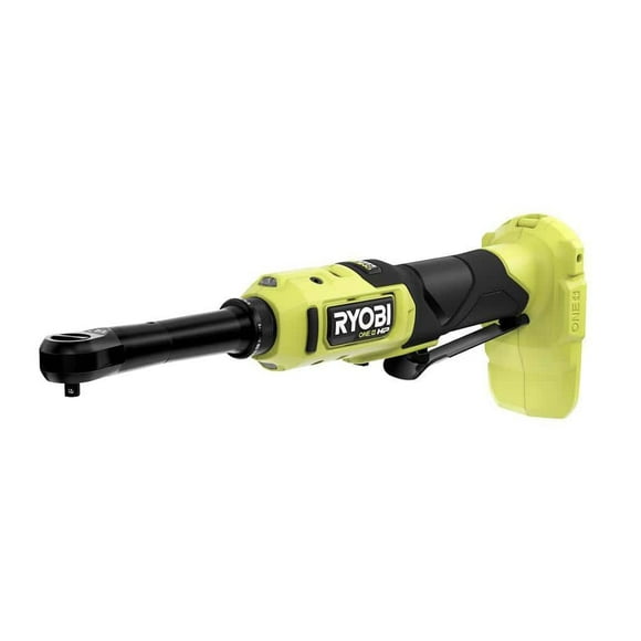 Ratchet Ryobi ONE+ HP, 18 V, inalámbrico, sin escobillas, 1/4 pulgadas