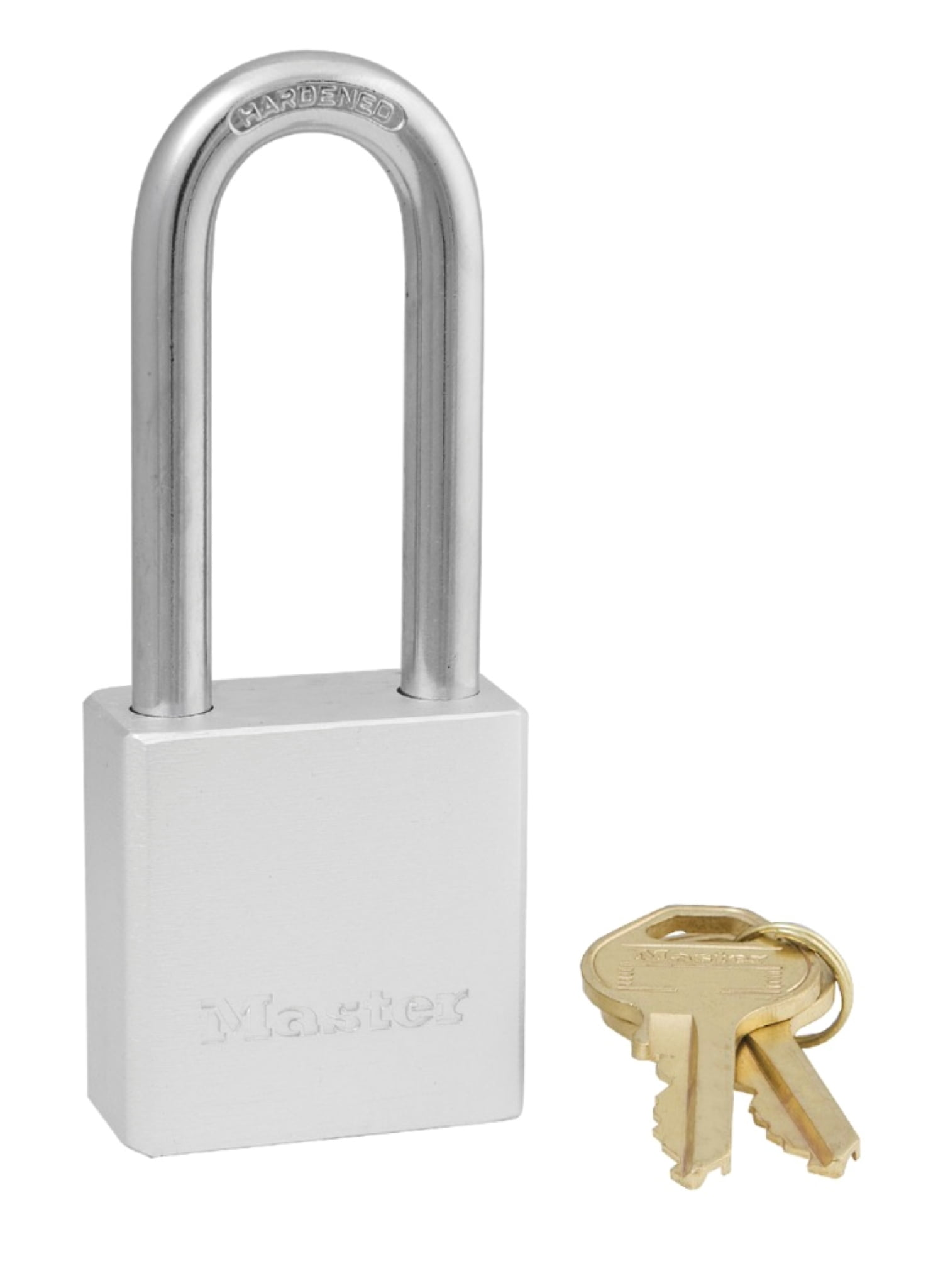 (6 pack) Master Lock 1-1/2" Solid Steel Long Shackle Padlock