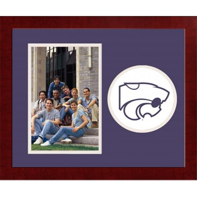 Campus Image KS998SLPFV Kansas State University Spirit Photo Frame - Vertical