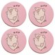 thumbnail image 1 of 4 posavasos de barro diatomeas, almohadillas absorbentes, posavasos redondos antideslizantes de dibujos animados, mesa de comedor para el hogar, almohadillas aislantes para tazas de té, 1 of 5